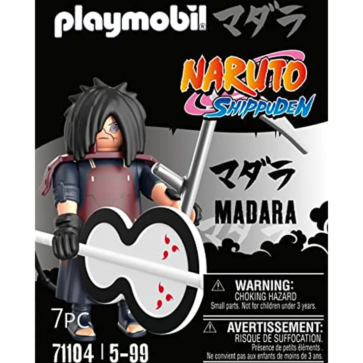 PLAYMOBIL Naruto 71104 Madara mit Gunbai Fächer, kreativer Spielspaß für Animefans mit tollen Details und authentischen Extras, ab 5 Jahren – Bild 3