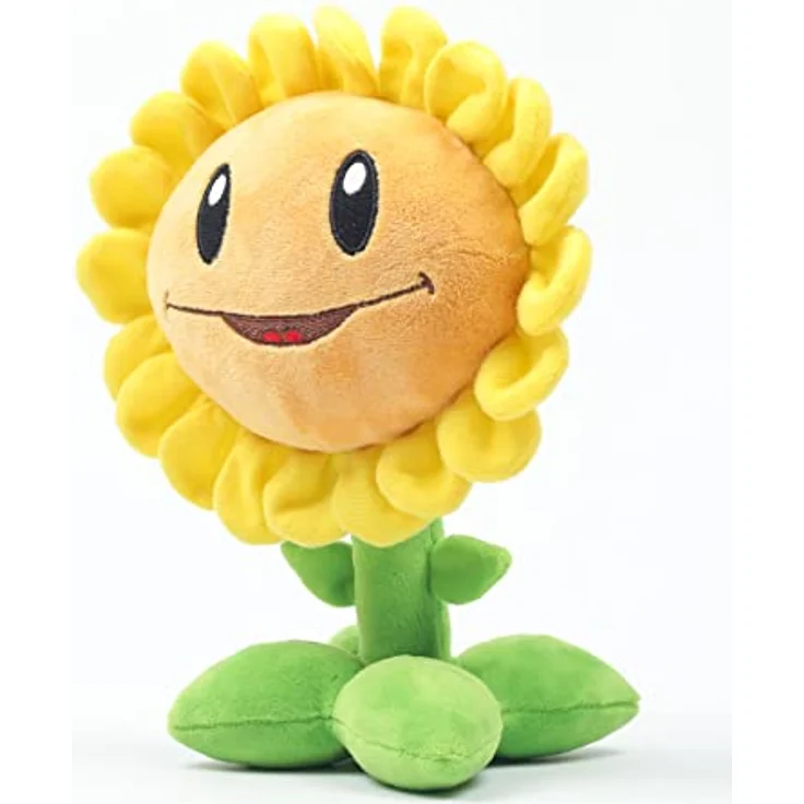 SAKAMI Pflanzen gegen Zombies - Sonnenblume Plüsch Figur/Toy - 23cm - original & lizensiert - Gelb – Bild 2