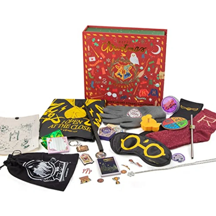 Cinereplicas Harry Potter - Deluxe Adventskalender 2023 - Offizielle Lizenz, Hardcover-Box mit Schloss, originale Geschenke, hochwertige Harry Potter-Produktlinie - Preisvergleich – Bild 2