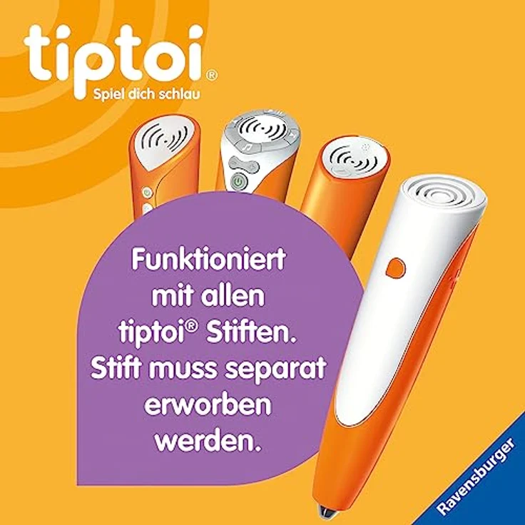 Ravensburger tiptoi Spiel 00173 - Sicher im Straenverkehr - Lernspiel ab 4 Jahren, lehrreiches Verkehrsspiel fr Jungen und Mdchen, fr 1-4 Spieler – Bild 4