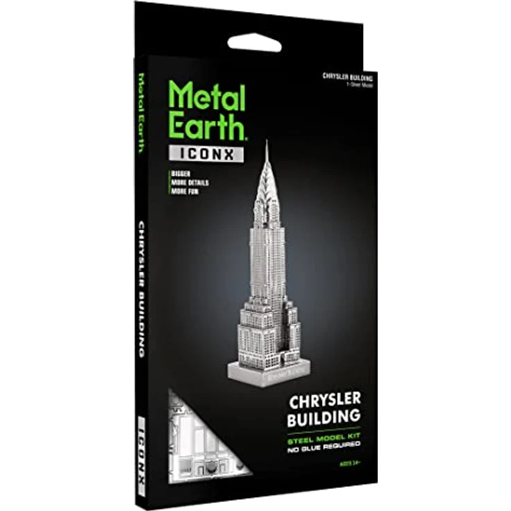 Metal Earth: Iconx Chrysler Building – Bild 3