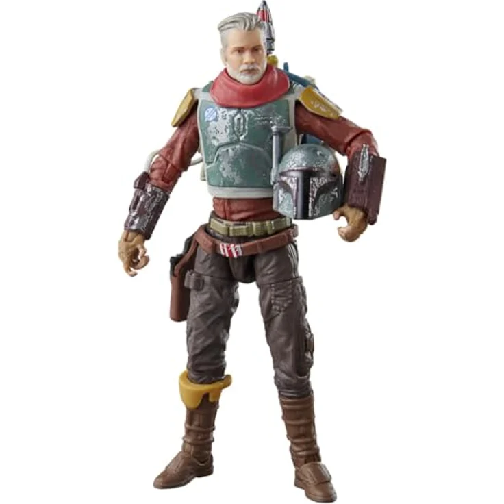 Star Wars The Vintage Collection Cobb Vanth, Deluxe Action-Figur mit mandalorianischer Rüstung, 9,5 cm, inklusive Jetpack und Blastern – Bild 2