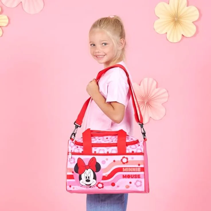 Scooli Sporttasche 35 cm, rot, 100% Polyester, kompakte Kindersporttasche – Bild 4
