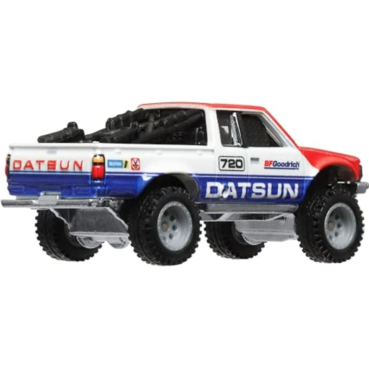 Hot Wheels Datsun King Cab Baja HRV71, 1:64 Modellfahrzeug aus Druckguss, Offroad-Design – Bild 2