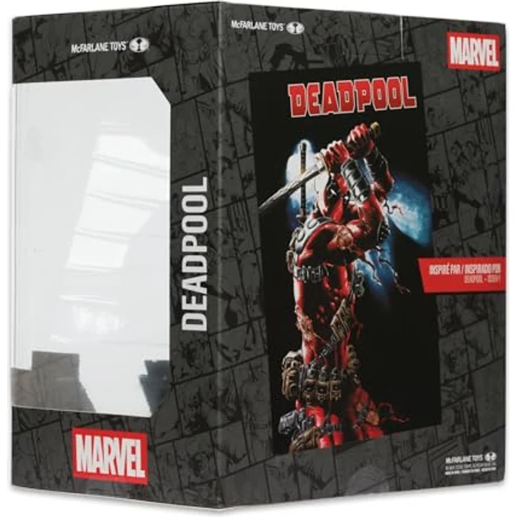 McFarlane Marvel Collection PVC Statue 1/10 Deadpool, 18 cm mit Diorama-Base – Bild 7