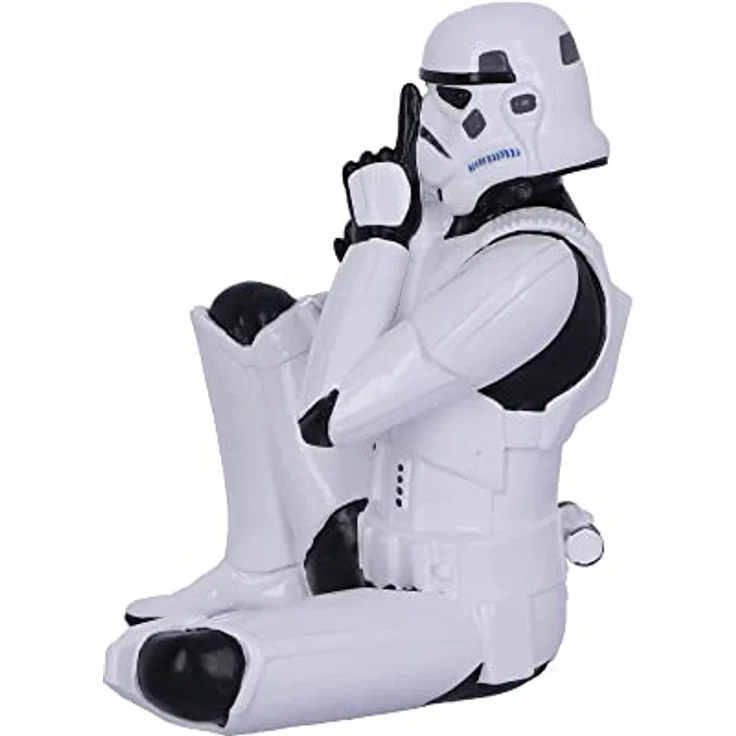 Nemesis Now Original Stormtrooper Figur Speak No Evil, 10 cm, handgemalt aus Polyresin – Bild 2
