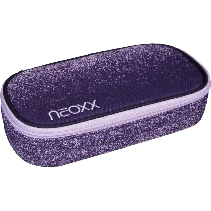 neoxx Schreibgeräteetui Schlamperbox, Jump, Glitterally perfect, teilweise aus recyceltem Material, rosa - Preisvergleich