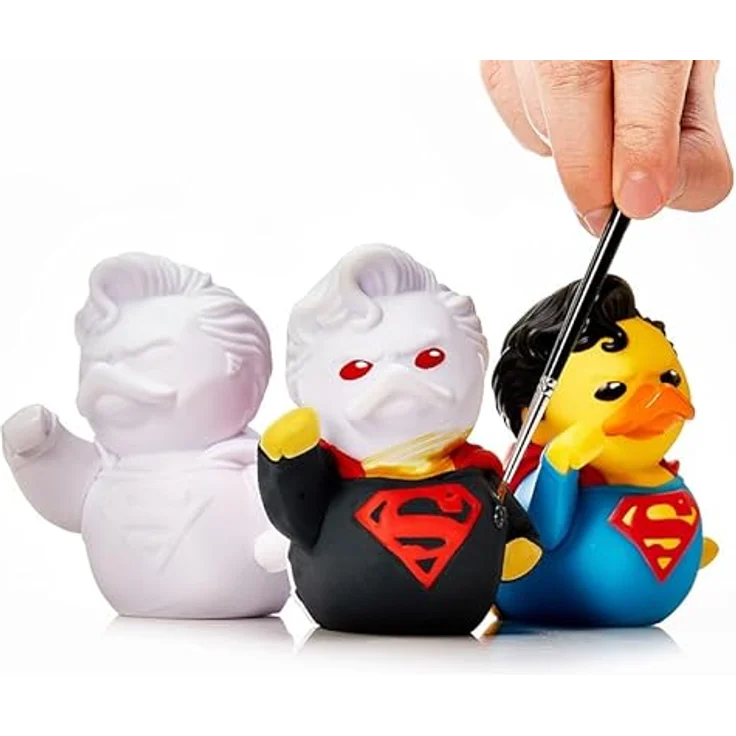 TUBBZ DIY Superman 2025, Sammel-Vinyl-Gummientenfigur zum Selbstbemalen, 9 cm hoch, offizielles DC Comics Merchandise – Bild 5
