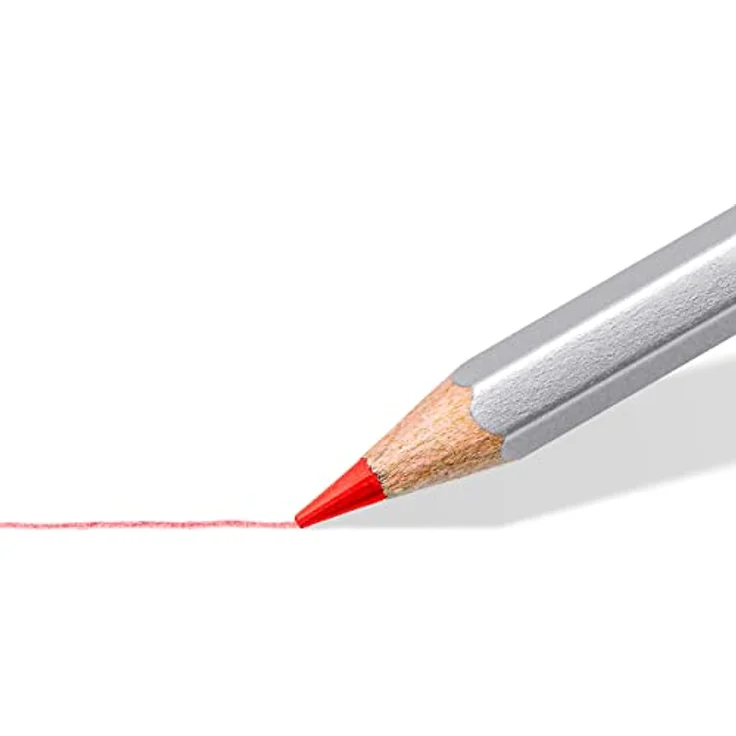 STAEDTLER aquarell Buntstifte karat aquarell, wasservermalbare, weiche und farbintensive Mine, für unterschiedliche Trocken- und Nasstechniken, 60 Aquarellstifte im Metalletui, 125 M60 – Bild 4