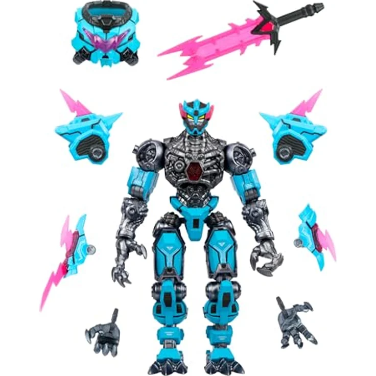 MRBEAST LAB Ultimate Fusion Pantera, Sammelfigur mit 35 Gelenkpunkten, 15,8 cm, Premium-Verpackung – Bild 3