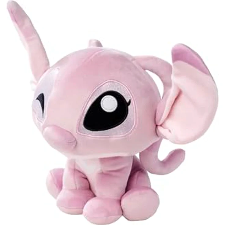 Simba Disney Doorables Angel, 25 cm Plüschfigur aus Lilo & Stitch, geeignet für Kinder ab den ersten Lebensmonaten, farbenfroh und kuschelweich – Bild 2