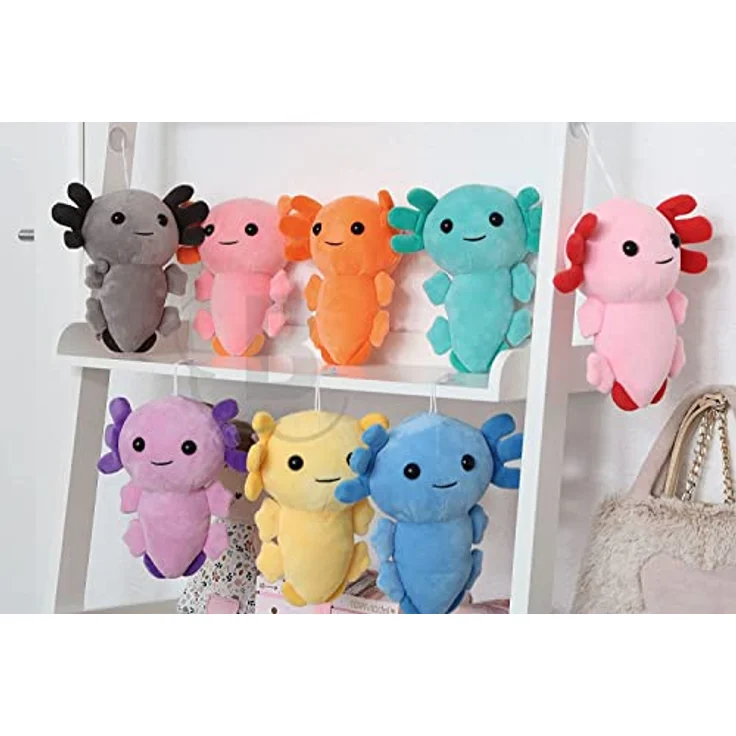 NOXXIEZ Axolotl Pluche - 20 CM, Kuscheltier aus Plüsch, Polyester, 20 CM groß, bunt – Bild 6