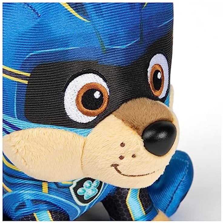 GUND PAW Patrol Der Mighty Kinofilm Chase, 15 cm - original Plüschtier zum Kinofilm 2023, ideal zum Nachspielen der Kinoabenteuer und als Lieblingskuscheltier, Spielzeug für Kinder ab 1 Jahr – Bild 3