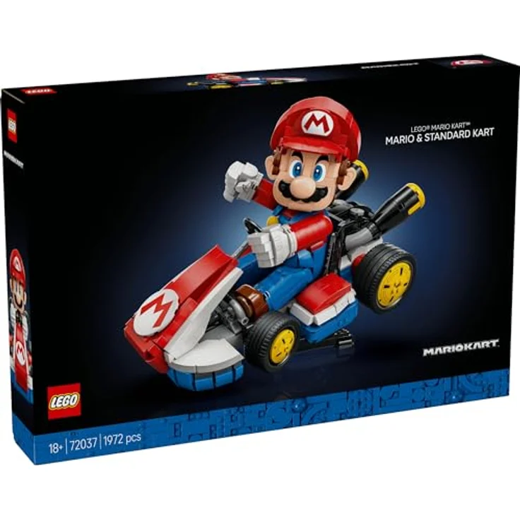 LEGO Super Mario 72037 Kart™ & Standard-Kart Bausatz, detailgetreues Modell für Fans der Super Mario™ Videospiele, Mehrfarbig – Bild 2