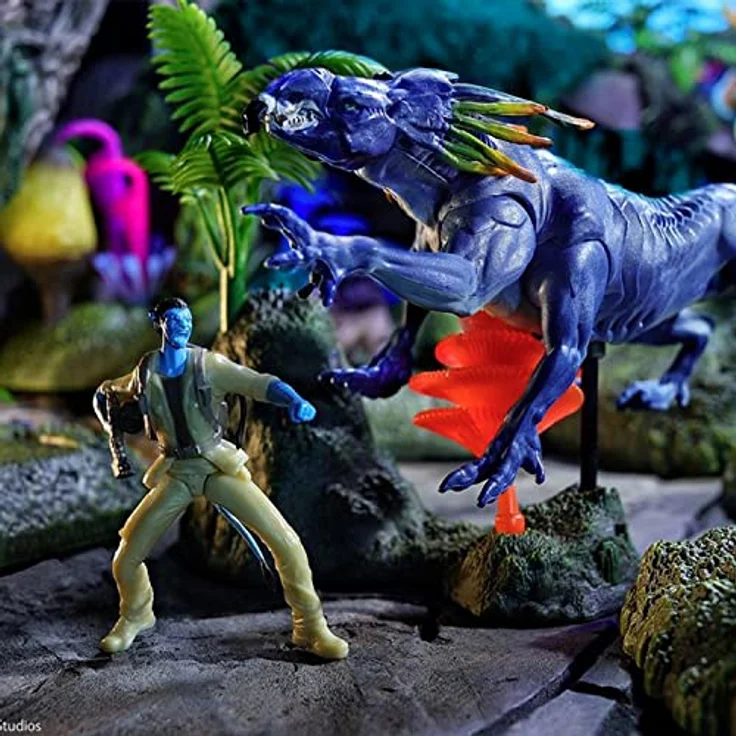 McFarlane BANDAI Avatar – Figuren Medium Deluxe Jake Sully & Thanator TM16376 – Bild 2