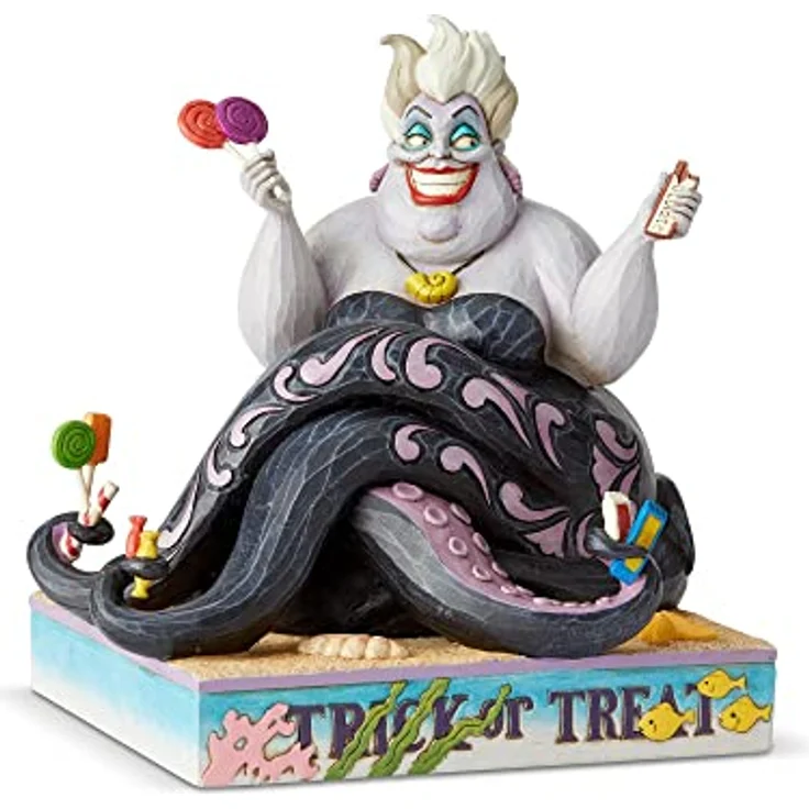 ENESCO Disney Figur - Die kleine Meerjungfrau: Ursula, handbemalt aus Kunstharz, Sammelfigur – Bild 3