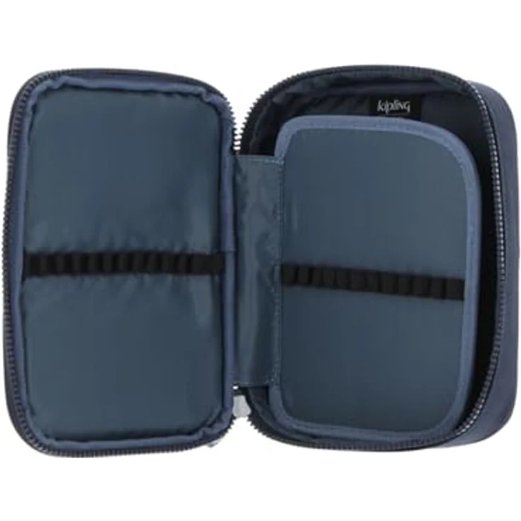 Kipling 100 PENS Großes Federetui, Beutel für bis zu 100 Stifte, wasserabweisend, True Blue Tonal (Blau) – Bild 2
