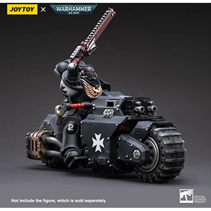 NoName WARHAMMER 40K Black Templars Outriders, detailreiche Figurine mit 8,5 cm Höhe, kompatibel mit 1/18 Actionfiguren – Bild 5