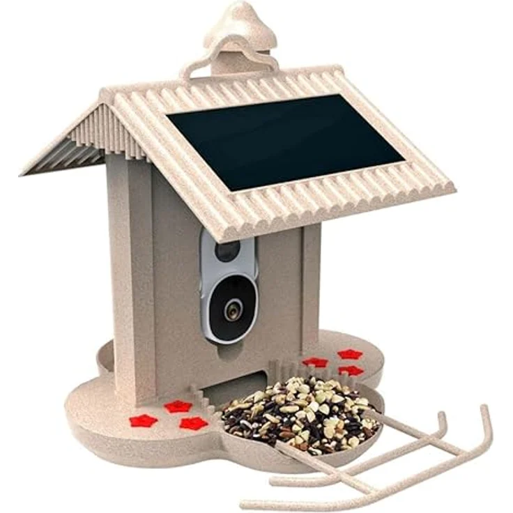 Rocketbook, Babyphone, HiBirds - Smart Bird Feeder with 1080HD camera, Wifi and AI recognition - (HB-5543) (Babyphone mit Kamera) – Bild 2