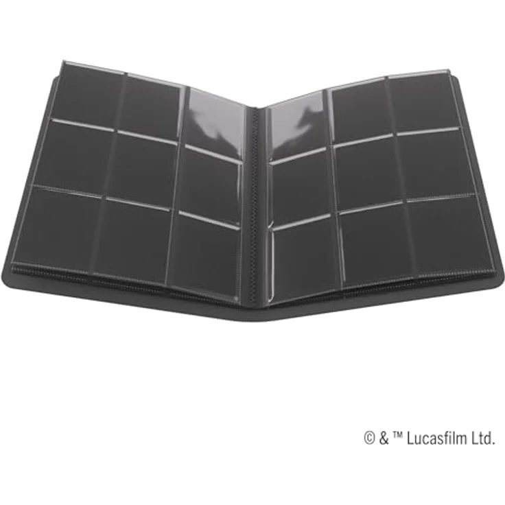 Gamegenic Star Wars: Unlimited 18-Pocket Album – X-Wing/Tie Fighter, für bis zu 360 Karten, farbenfroher Full-Art-Druck, mit elastischem Gurt – Bild 4