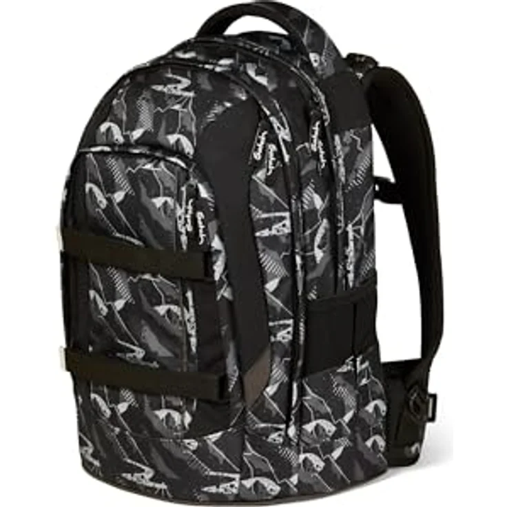 Satch Pack Schulrucksack Mountain Grid – Bild 2