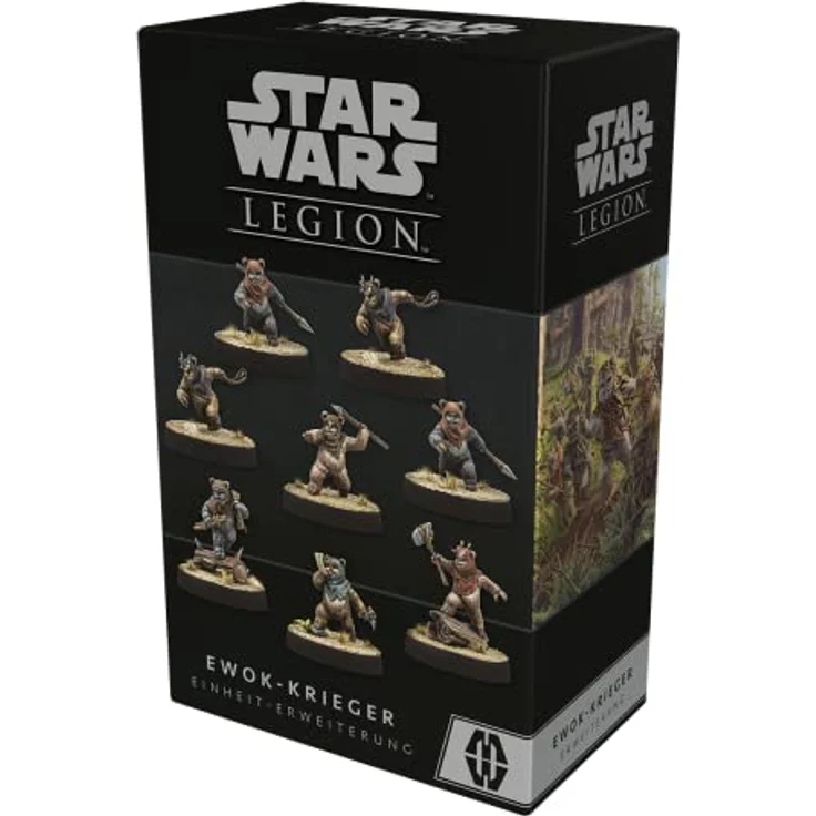 FFG Star Wars: Legion - Ewok-Krieger, Erweiterung mit 8 Miniaturen und neuen Karten für die Rebellenallianz, für 2 Spieler ab 14 Jahren (DE-Ausgabe) – Bild 5