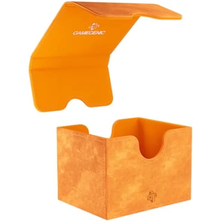 Gamegenic Sidekick 100+ XL Convertible, Karten-Aufbewahrungsbox für 100 doppelt gesleevte Karten, orange – Bild 2