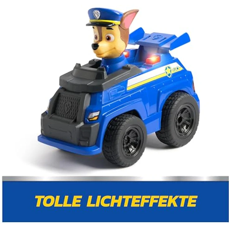 Amigo Paw Patrol RC Chase, ferngesteuertes Polizeiauto mit LED-Lichtern für Kinder ab 3 Jahren – Bild 6