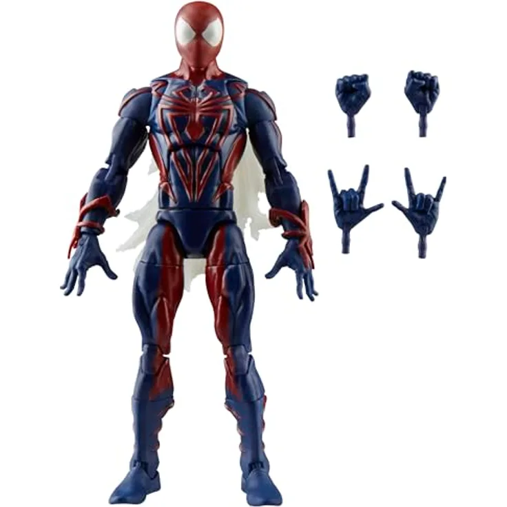 Hasbro Marvel Legends Spider-Man Unlimited, 15 cm Actionfigur mit beweglichem Kopf und 4 austauschbaren Händen