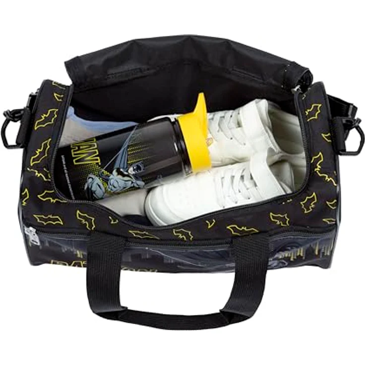 Scooli Sporttasche 35 cm, schwarz, 100% Polyester, kompakt und leicht, ideal für Kinder – Bild 3