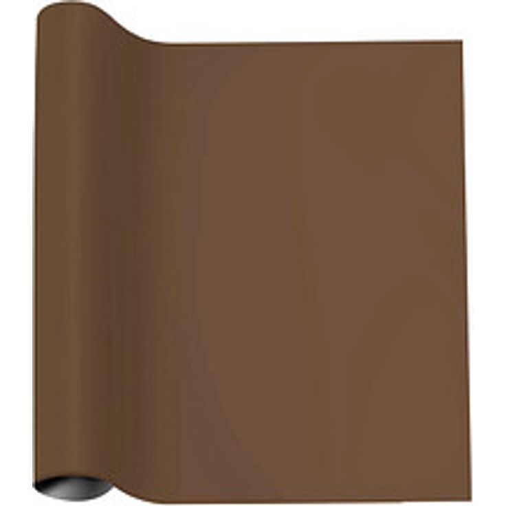plottiX SpeedFlex Aufbügelfolie, braune Flex-Folie für leichtes Aufpressen, 32,0 x 50,0 cm, 1 Rolle
