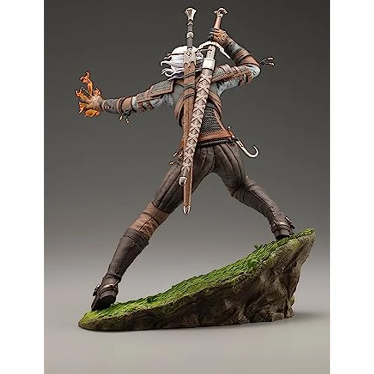 Kotobukiya - "The Witcher" Figur – Geralt Bishoujo, 26 cm, detaillierte Rüstung und dynamische Pose – Bild 5