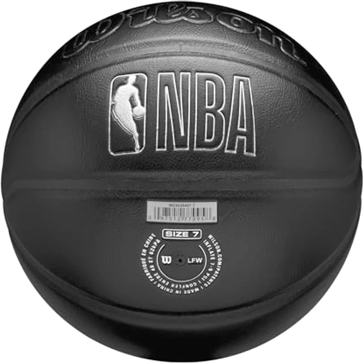 Wilson NBA Basketball Dallas Mavericks, Lederverbundstoff mit gesticktem Mannschaftswappen, für Innenbereich – Bild 6