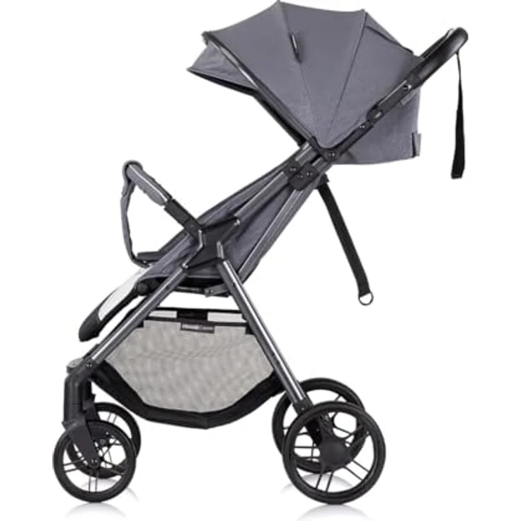Chipolino Kinder-Buggy Kinderwagen Sparkle Buggy, faltbar, verstellbar, blau – Bild 4