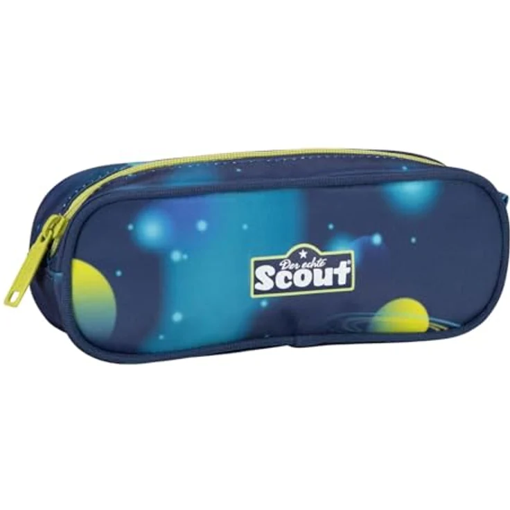 Scout Schulranzen Scout Neo Set LED Planets, ergonomischer Ranzen mit 7 blinkenden Lichtern und retroreflektierenden Flächen, inklusive Sportbeutel und Federmäppchen – Bild 6