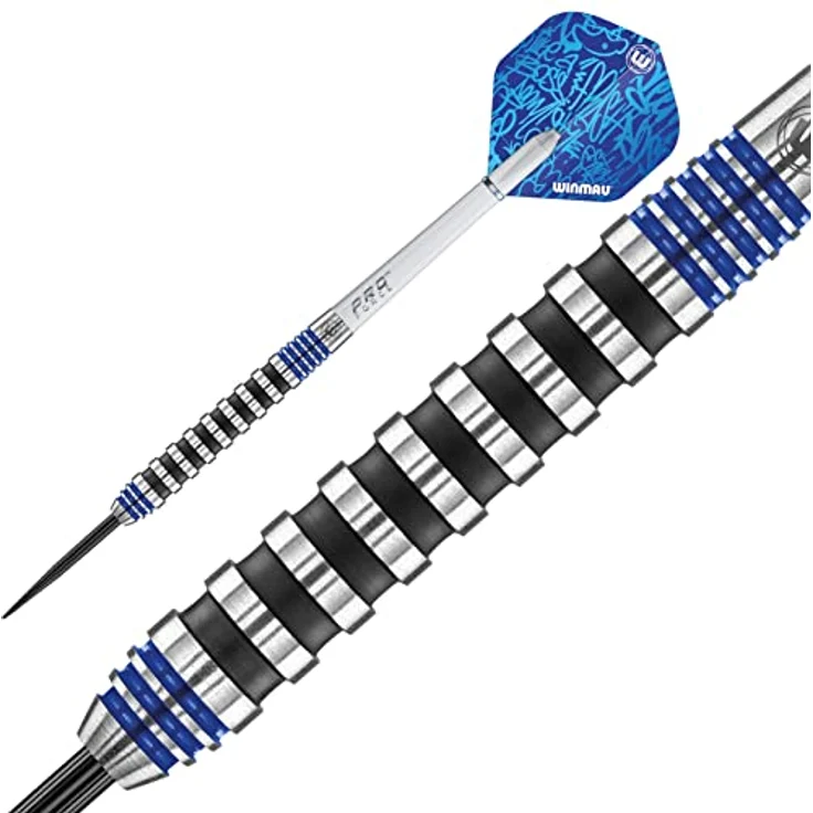 WINMAU Advance 500 Series Blau 24g Dartpfeile mit dartflüge und Dart stiele – Bild 3