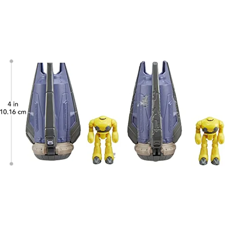Buzz Lightyear HHJ96 - Superspeed-Serie Zyclops-Raumkapsel Kampfwunden- und Zyclopsfigur, ca. 10 cm langes Fahrzeug und über 4 cm große Figur, Spielzeug für Kinder ab 4 Jahren – Bild 8