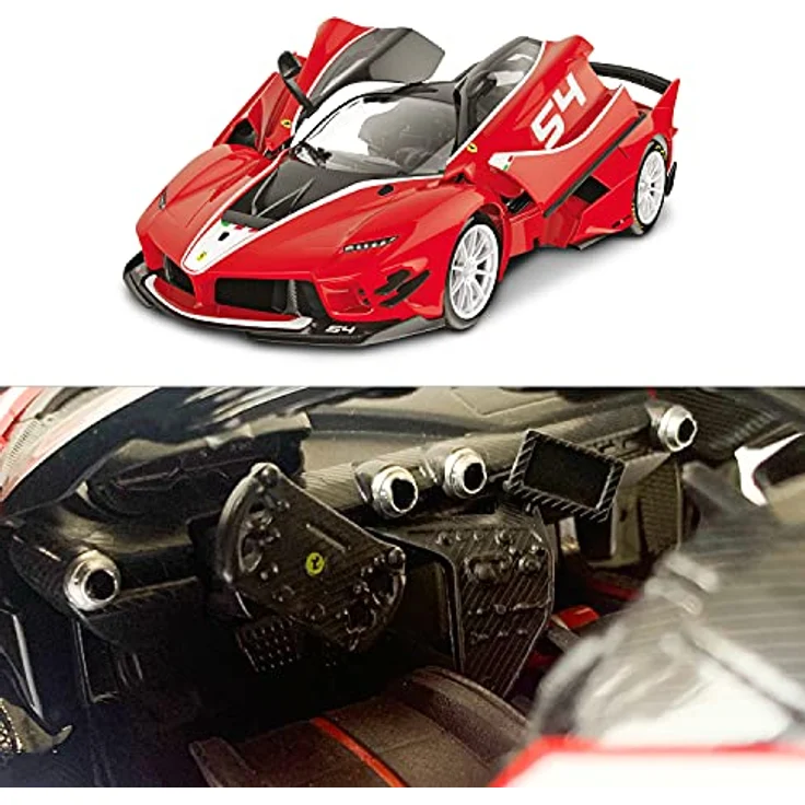 Mondo Motors, FERRARI FXXK EVO, Modell im Maßstab 1: 14, Geschwindigkeit bis zu 10 km / h, Spielzeugauto für Kinder - 63596 – Bild 5