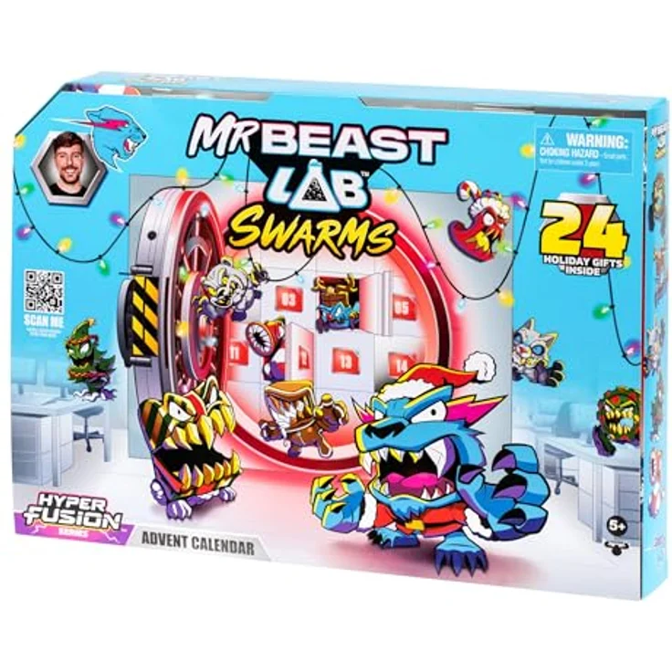 Moose MRBEAST LAB Swarms S3 Advent Calendar, 24 Überraschungen für Kinder und Erwachsene, inspiriert von MrBeast – Bild 2
