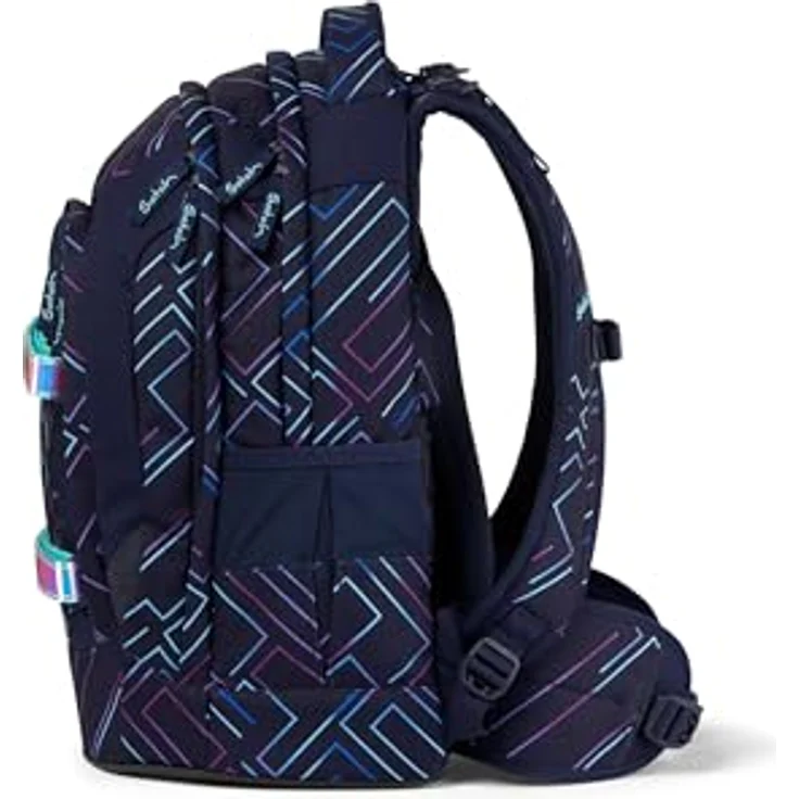 Satch Pack Schulrucksack Purple Laser – Bild 3