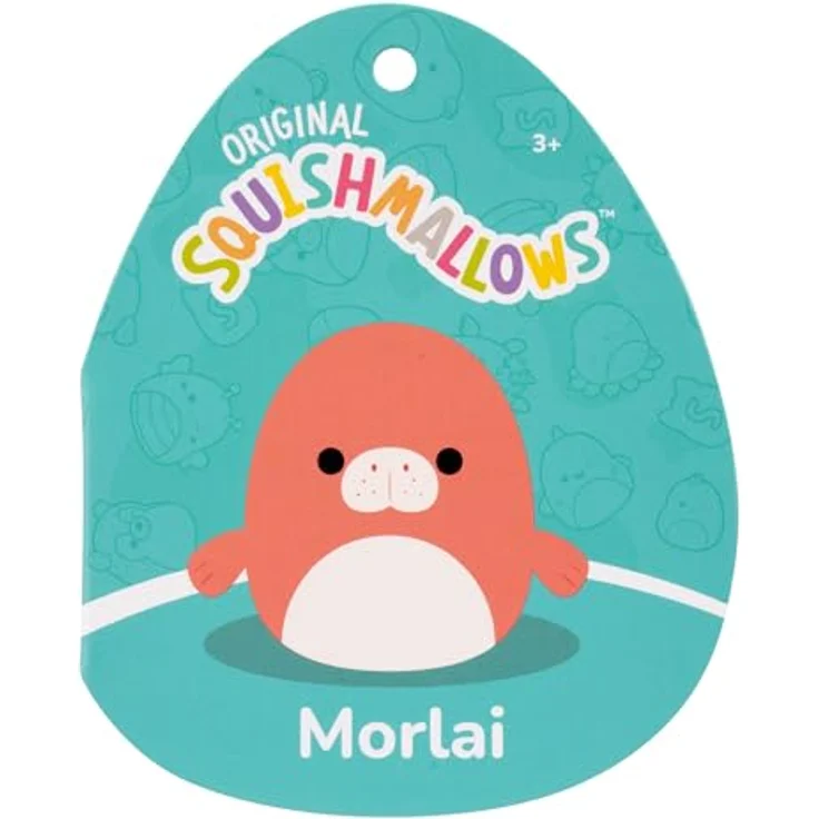 Squishmallows SQCR06634 - Morlai die Seekuh 40 cm, offizielles Kelly Toys Plüsch, superweiches Kuscheltier in verschiedenen Farben – Bild 5