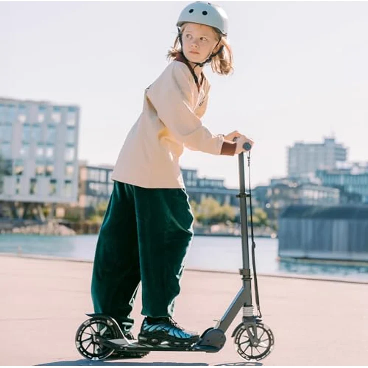 Movino Cityroller MOVINO CITY LIGHT, Scooter mit Stoßdämpfer, LED-Rollen und max. 100 kg Traglast – Bild 6