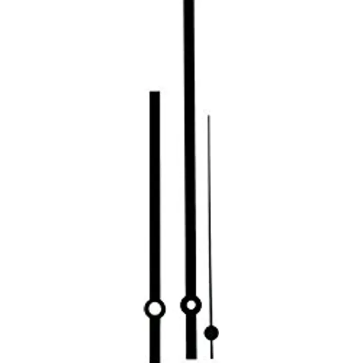 Unbekannt Zeigersatz Standard Aluminium Schwarz Rund 195943