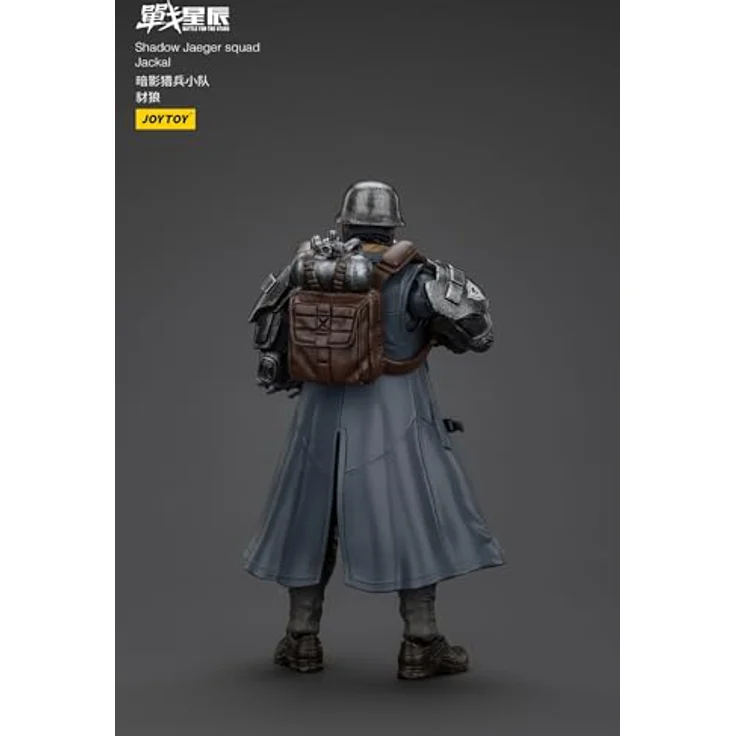 Joy Toy Battle For the Stars Actionfigur Shadow Jaeger Squad Jackal, 16 cm, hochdetailliert und voll beweglich mit austauschbaren Händen und Waffenaccessoires – Bild 13