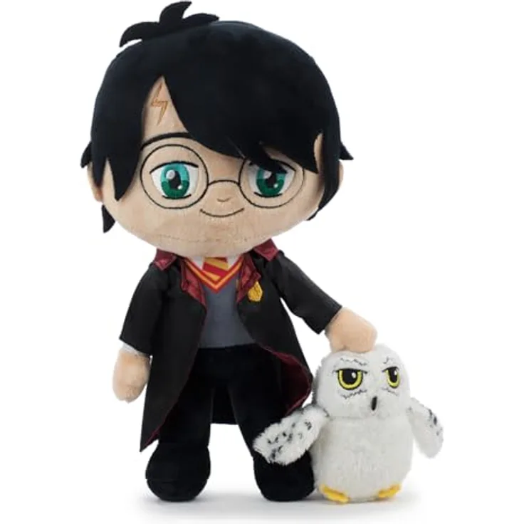 Play by Play Harry Potter Plüschtier mit Hedwig, 30 cm, offizielles Lizenzprodukt für Kinder