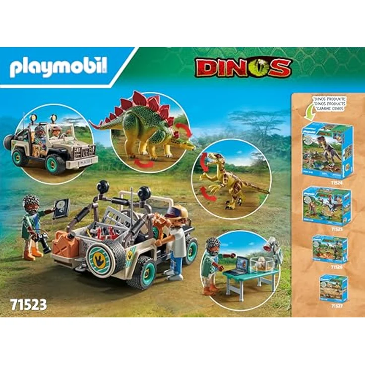 Playmobil® Konstruktions-Spielset Forschungscamp mit Dinos (71523), Dinos, (93 St), Made in Europe – Bild 9