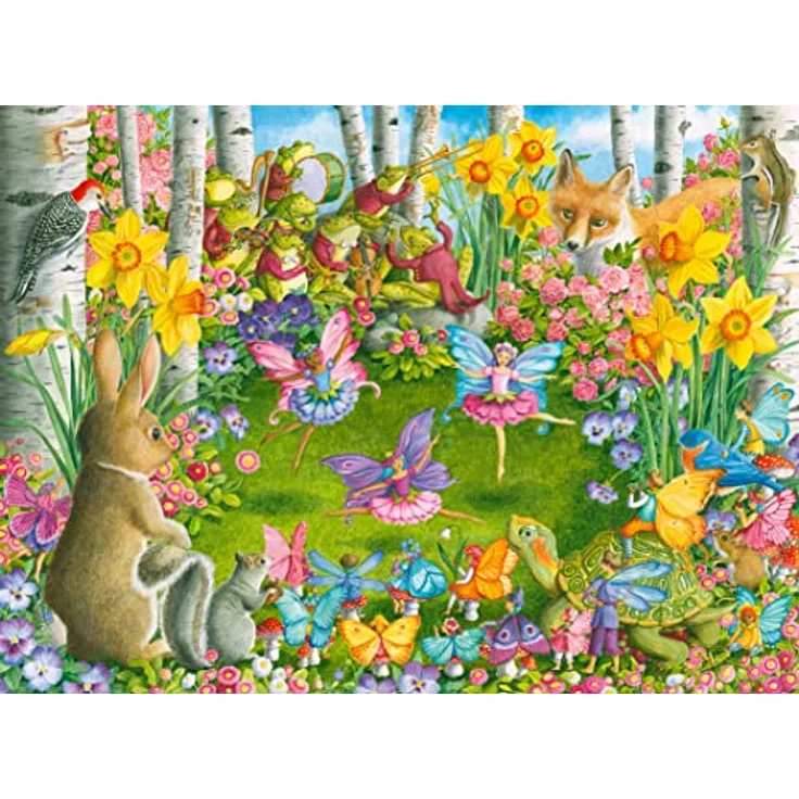 Ravensburger 13368 Ballet Fantasy & Fairy Tale Feenballett Puzzle, 100 Teile XXL, bunt, 49 x 36 cm – Bild 1