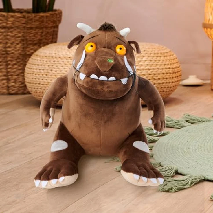 Simba Grüffelo Plüschtier 40 cm, kuschelweiches Stofftier für Babys ab 0 Monaten, detailgetreu aus dem Grüffelo Buch, perfekt zum Kuscheln für Jungen und Mädchen – Bild 4