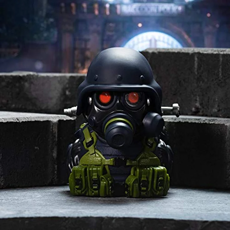 TUBBZ Box-Ausgabe HUNK Sammler-Vinyl-Gummiente Figur - Resident Evil Merchandise, 9 cm groß – Bild 3