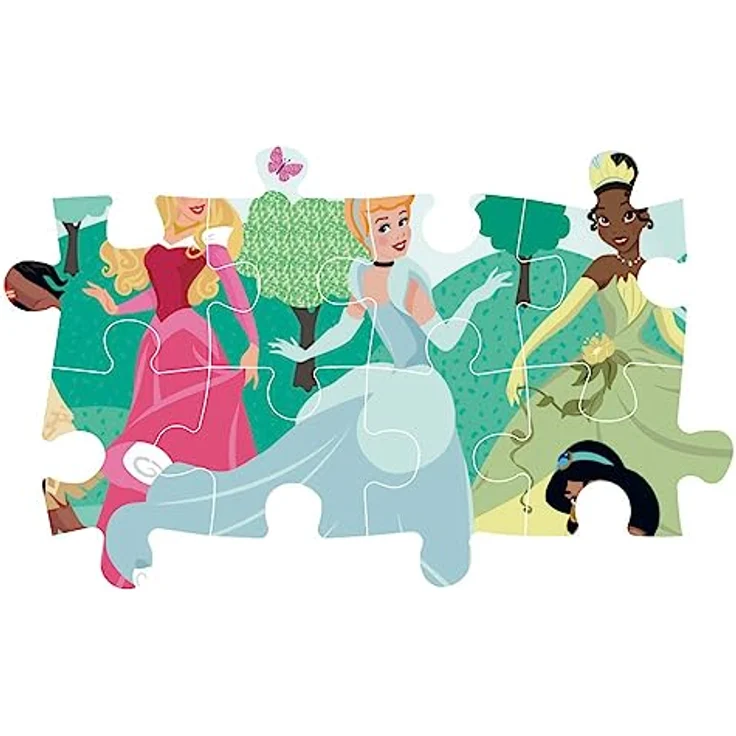 Clementoni 23767 Supercolor Puzzle Disney Princess - Puzzle Mit 104 Teile Maxi - Made In Italy, Umweltfreundliches Puzzle Für Kinder Ab 4 Jahren – Bild 5